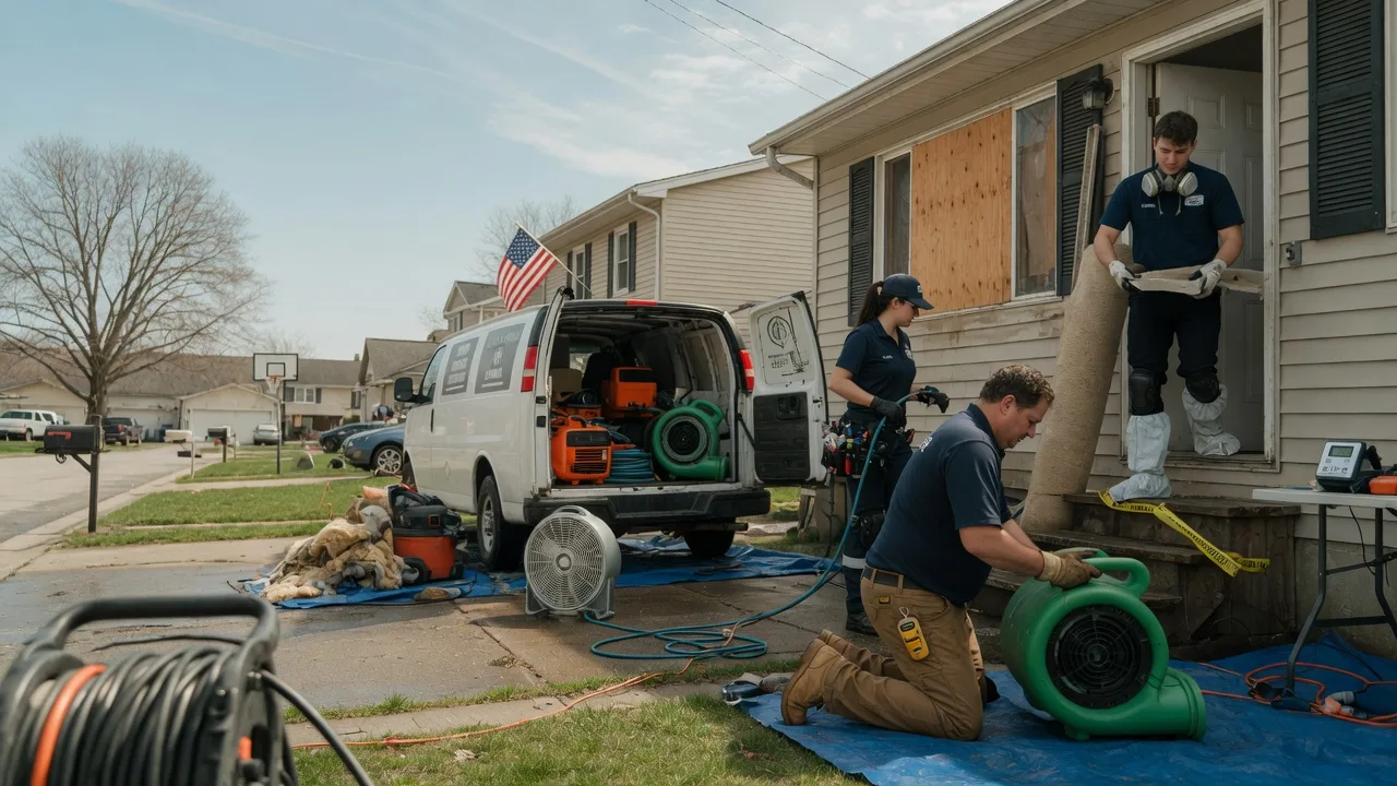 Water Damage Restoration in Jefferson, PA near me
